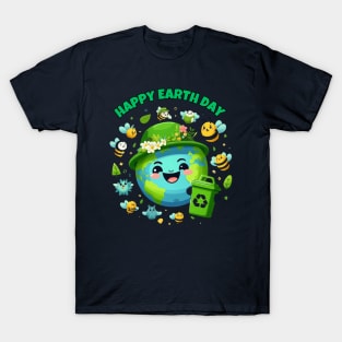 happy earth day every day T-Shirt